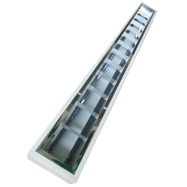 Good appearance T8 36w fluorescent light fitting 1x4ft return air grille air louver