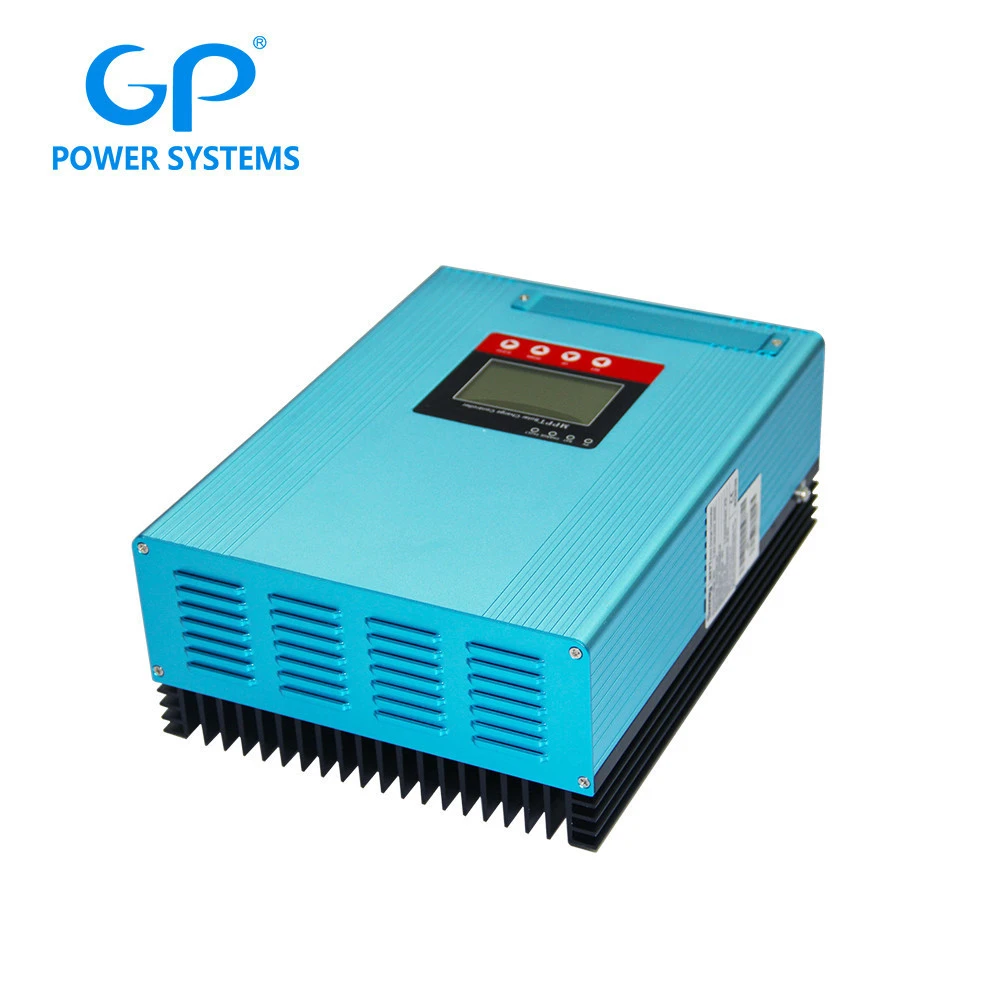 GP 200V wide pv input 12vdc 24vdc 48v mppt solar charge controller 30a 60a 120a