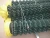 Import Green Coated Chain Link Fence Mesh Airport Security / Side Stop Fencing from China