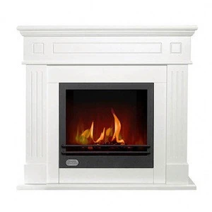 GS Approved Wooden Decorative Free Standing Bio Ethanol Fireplace