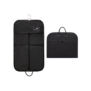 guangzhou factory custom travel garment bag/Foldable Garment Suit Covers Oxford Material in stock
