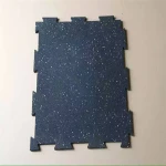 Gym interlocking rubber tiles/gum rubber floor rolls/sports rubber mat
