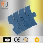 H1060 belt conveyor system flat top thermoplastic slat flexible transmission chain flexlink POM chains scraping belts 1060 chain