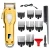 Import Hair Cut Clippers Trimmer T Outliner USB Charger Gold Accessories Packing Hair Trimmers from China