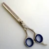 Hair Thinning Scissors CNC Teeth 6.5" in Mirror Finish made of stainless steel razor sharp blades