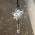 Import H&amp;D Crystal Flower Suncatcher Car Pendant Lucky Hanging Ornament Car Interior Decoration Car Accessories Home Decor(Colorful) from China