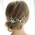 Import Handmade Silver Hair Pins Clip Bridal Headpiece Porcelain Blossom Accessories Hair Fork Pin Wedding Dress Jewelry from China