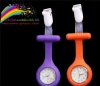 Hanging quartz brooch pocket nursing watch, Best medical watch for nurses doctors reloj de enfermera de silicona