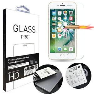 HD [Crystal Clear] Tempered Glass Screen Protector for iPhone 6 Plus / 5S / 7 Plus 8  x xr xs max s8 s9 p20 p30