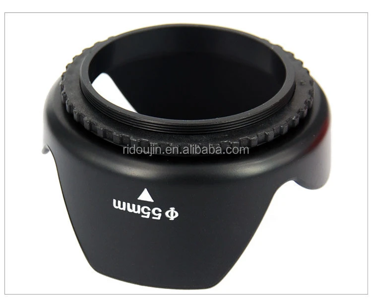 Helical tulip 55 mm Lens hood universal for all brand camera