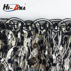 hi-ana trim1 20 QC staffs ensure the quality Customized fashion fringe for sofa