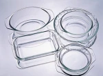 high borosilicate glass baking dish