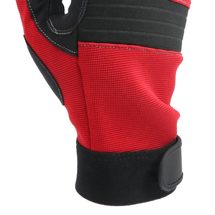 High grip screen touch available mechanic microfibre gloves by heat resistant better  Gloves