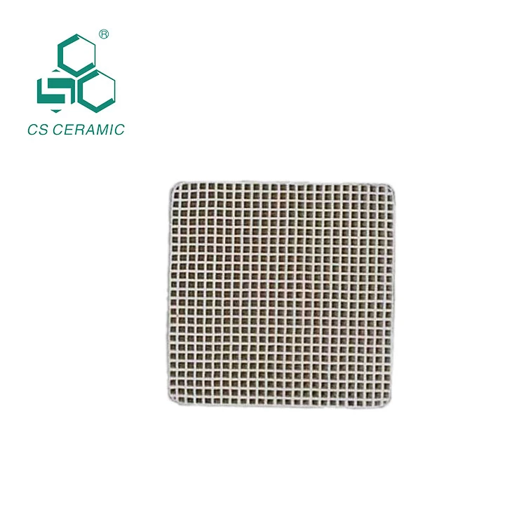 high heat resistant refractory Honeycomb ceramic filter plate