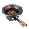 High Medium Pressure outdoor Gas Stove Cast Iron Cooker Stove burner propane burner