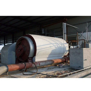 High Oil Output 16T/D Waste Tyre Pyrolysis to Oil Machine with CE ISO