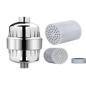 high out put multiple filtration shower water purifier / shower filter with 2 replacement