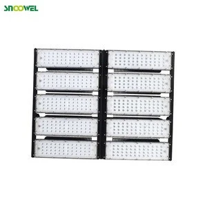 High power ip65 outdoor aluminum 500w tunnel led light 130lmwatt for square