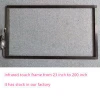High quality 55 or any customized size infrared IR touch screen frame for LED LCD monitor