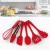 Import High Quality 6 pcs/set Silicone Kitchen Tools Set Eco-reusable Silicone Kitchenware Silicone Accessories Utensils from China