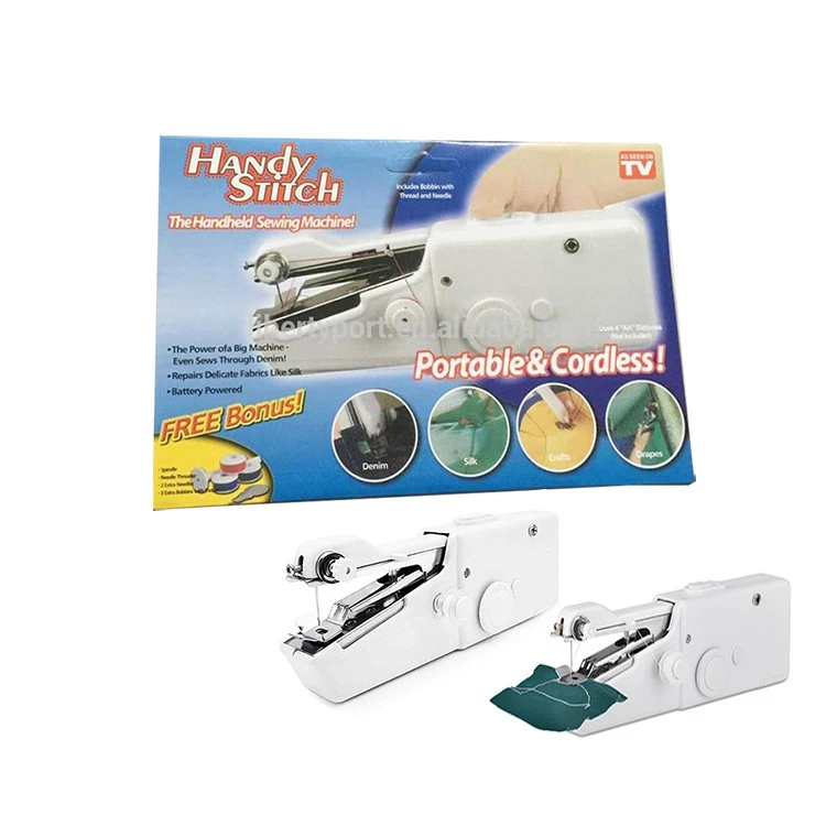High quality best selling mini handheld sewing machine pocket sewing machine