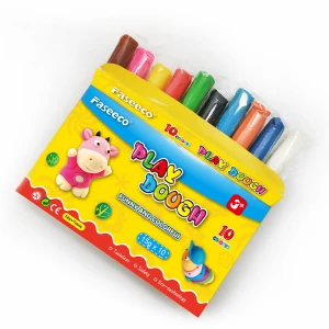 High Quality Cheap Funny Colourful And Tasteless 10 Colour Playdough