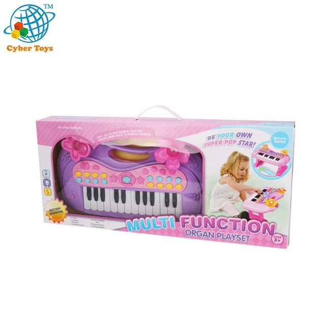 High quality children piano toys 24 key  multi function electronic organ