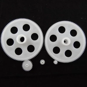 High quality factory supply new promotion PE plastic worm gear set nylon wear gear