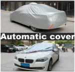 High quality full body waterproof 100% UV protection magnetic solar battery charge automatic car covers