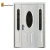 Import High quality house steel front door with glass from China