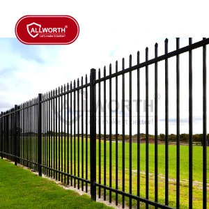 High Quality Lawn Garden Customized Slat aluminum  fence /Fence Panels/ garden fence
