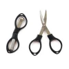 High Quality Mini Pocket Folding Scissor for Tailor Stainless Steel Sewing and Paper Cutting Scissors with Package Bag