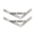 Import High Quality Promotional Steel Metal L Shaped Support Shelf Brackets from China