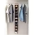 Import High quality Shelf Hanging Closet Organizer Space Saver, with Side Mesh Pockets, Java from China