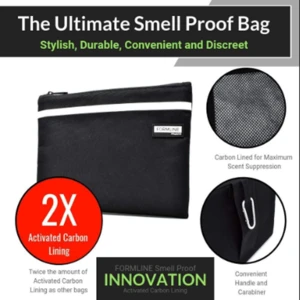 High quality Wholesale Smell Proof Bag - Formline Supply - 9x7 Inch Medium Odor Proof Bag - OEM and ODM Available