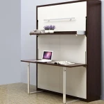 High quality wooden folding wall bed,murphy wall bed,murphy bed with desk