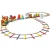High Safety Ocean Whale Kids Trackless Amusement Park Rides Electric Baby Train For Outdoor Games