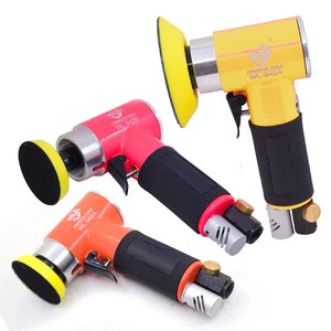 High Speed quality 2&quot; 3&quot; inch pad Micro Pneumatic Angle Sander Air Angle Polishing Tool Polisher manufacture