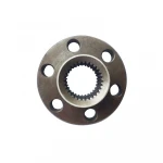 High Torque Rigid Flexible Shaft Gear Coupling Drum Shape Curved Tooth Gear Coupling