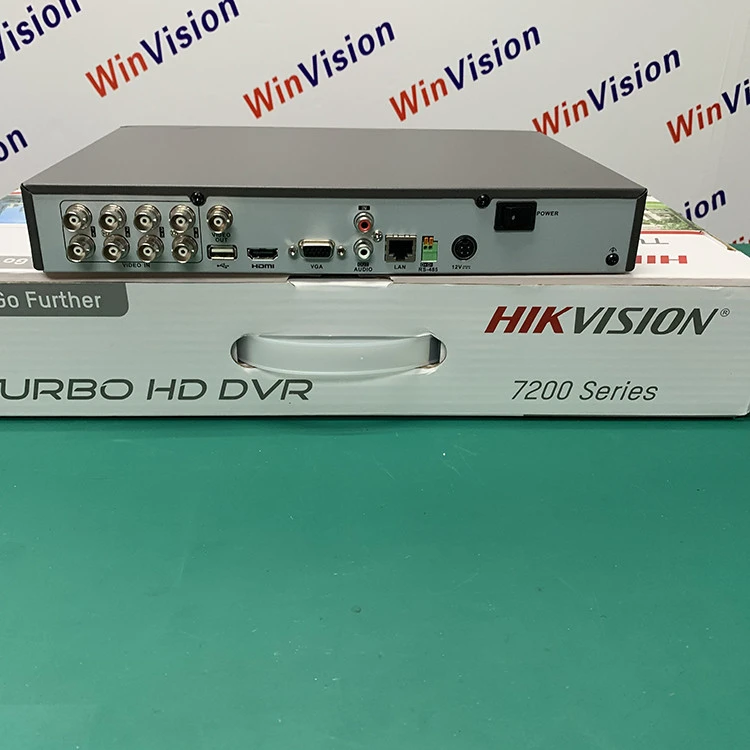 Hik OEM Vision Turbo HD  8 CH DVR DS-7208HQHI-K1 H.265+ 1080P 8 Channel CCTV DVR