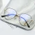 Import HJ Polygonal Metal Frame Glasses Flat-light Myopia Glasses Women Eyeglasses with Metal Star Pendants from China
