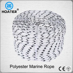 Hoater Manufacturer 3-18MM Diamond Solid Braided Polyester Rope