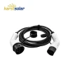 Home Mini One Phase Charging Gun Ev Portable Charge Cable Head Car New Energy Vehicle Adapter Holder 7kw 16a Type2 Uk Plug Ccs2