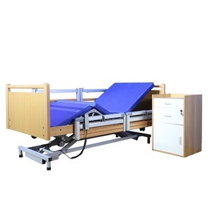 Hospital furniture three function electric home care hospital bed for the elder