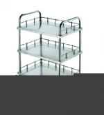 Hospital surgical instrument trolley stainless steel dressing trolley