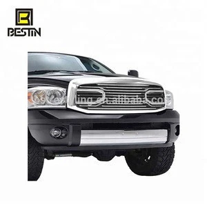 HOT 4X4 CAR 10-17 RAM 2500+3500 Big Horn Chrome Front Package Grille