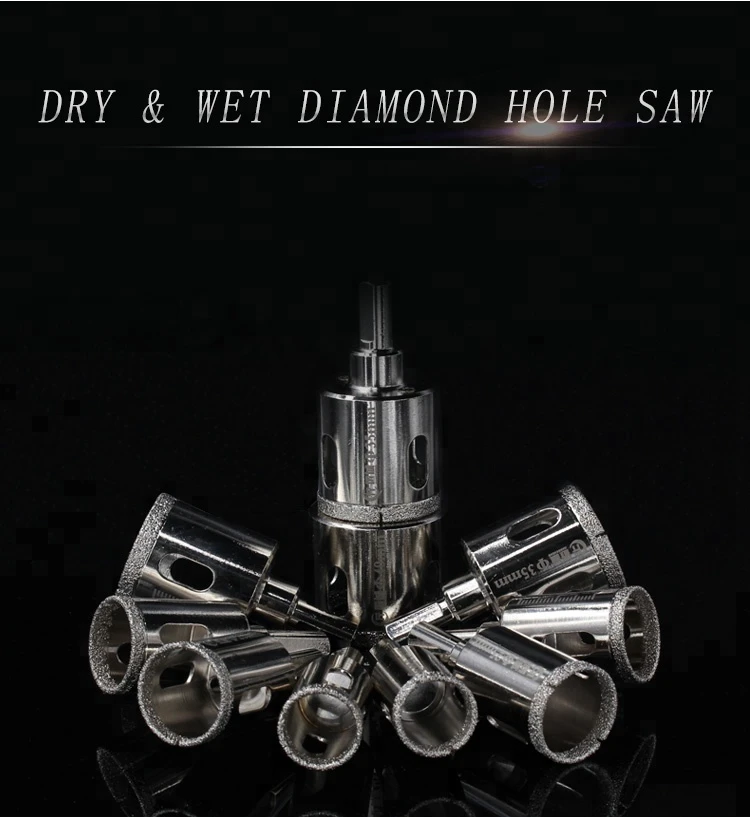 Hot Ceramic Tile Glass Metal Hole Saw Diamond Core Glass Drill Bit