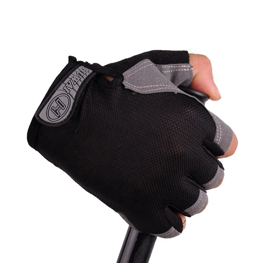 Hot Half Finger Spuer Absorbent Bike Racing Gloves Bike Gloves Sport
