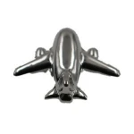 Hot sale Airplane shape cute metal refrigerator sticker fridge magnet