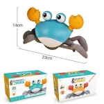 Hot Sale Bath Toys Big Crab Clockwork Baby Infant Water Classic Toy Beach Toys